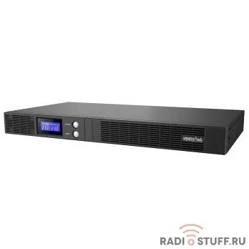 Импульс ИБП СЛИМ 1000 {~230В, 1000ВА/600Вт, LCD, RS-232, USB, SNMPSlot, EPO, 6В/7Ач*4, IEC-C13x4} {SL10201}