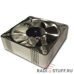 Gembird Вентилятор для корпуса 80x80x25mm, ball, узкий разъем 3 pin [FANCASE/BALL]