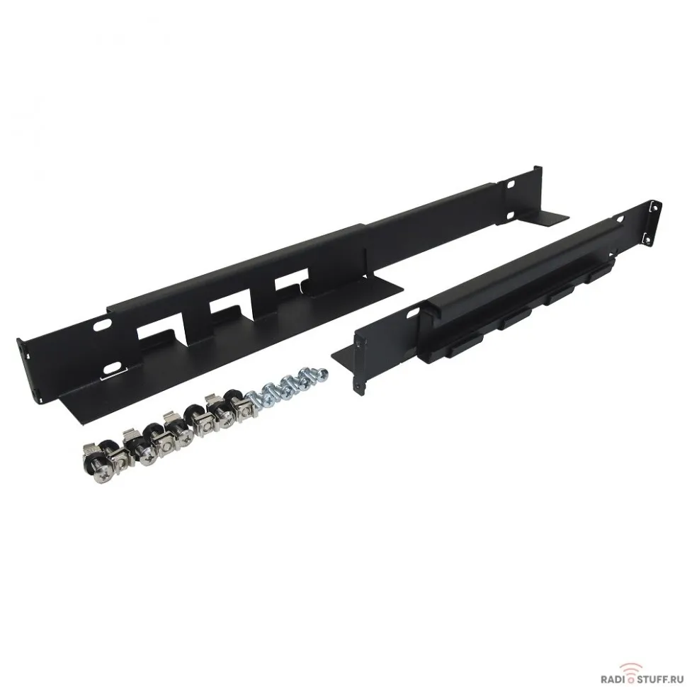 SVC  RAIL-600 Комплект раздвижных уголков(рельс) для крепления ИБП в стойку 19", Нагрузка(кг):100, Габариты Г*Ш*В(мм):370-520*57*44