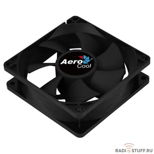 Fan Aerocool Force 8 / 80mm/ 3pin+4pin/ Black