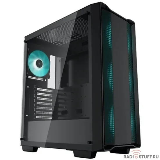 Корпус Deepcool CC560 черный без БП ATX 4x120mm 1xUSB2.0 1xUSB3.0 audio bott PSU [R-CC560-BKGAA4-G-1]