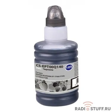 Cactus CS-EPT00Q140 Чернила для Epson L7160/L7180, черный фото, 140 мл.