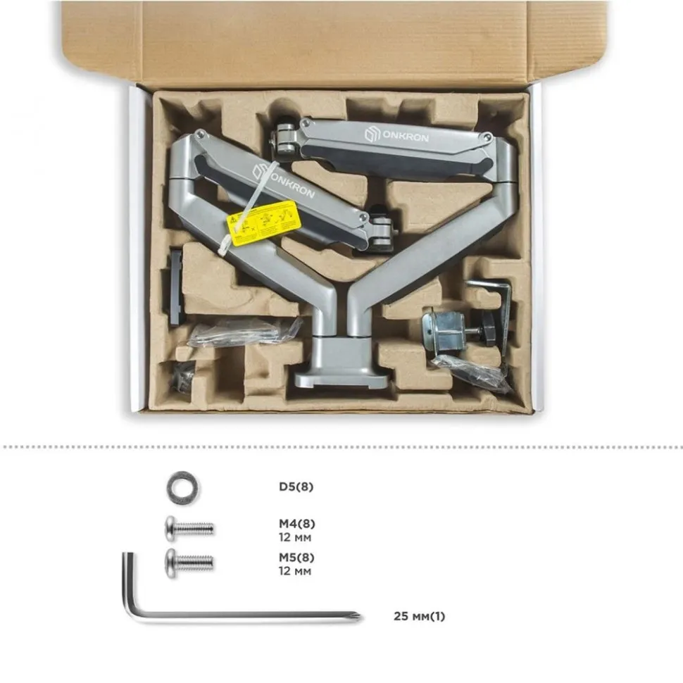 Настенное крепление 13-32" G200 GREY ONKRON