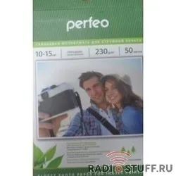 Perfeo PF-GLR4-230/50  Бумага Perfeo глянцевая , 10х15 230 г/м2 , 50 л