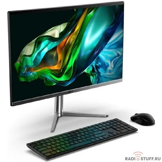 Acer Aspire C24-1300 [DQ.BKRCD.001] Black 23.8" {Full HD Ryzen 3 7320U/8Gb/SSD256Gb RGr/CR/noOS/kb/m}