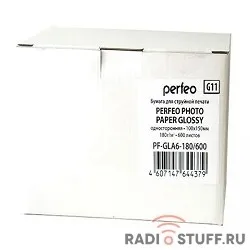 Perfeo PF-GLA6-180/600 Бумага Perfeo глянцевая 600л, 10х15 180 г/м2 (G11)