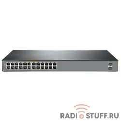 JL385A HP коммутатор HPE 1920S 24G 2SFP PoE+ 370W настраиваемый 19U 24x10/100/1000BASE-T