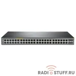 JL386A HP коммутатор HPE 1920S 48G 4SFP PPoE+ 370W управляемый 19U 48x10/100/1000BASE-T (24 PoE ports)