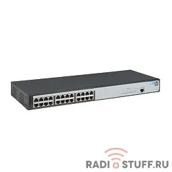HP JG913A Коммутатор HPE 1620-24G управляемый 19U 24x10/100/1000BASE-T
