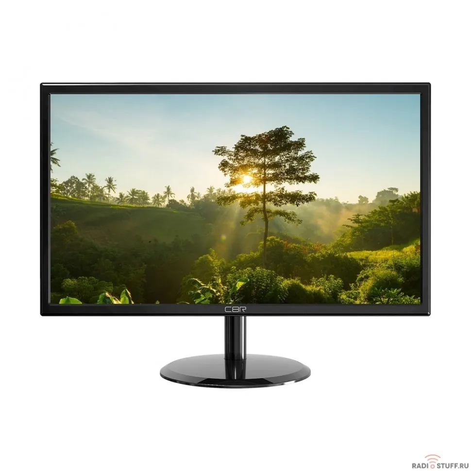 CBR LCD Монитор 24" MF-2401  VA, 1920x1080, 75Гц, 1*VGA, 1*HDMI, черный, кабель HDMI 1.5м в комплекте [LCD-MF2401-OPC]