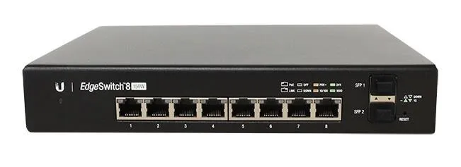 EdgeSwitch 8 (150W Model) (арт. ES-8-150W) коммутатор Ubiquiti