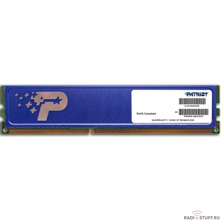 Patriot DDR3 DIMM 8GB (PC3-12800) 1600MHz PSD38G16002H