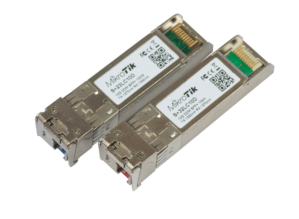 SFP-модуль Mikrotik S+2332LC10D (трансивер) 