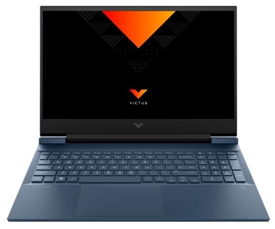 Ноутбук HP Victus 15-FA1093DX 15.6" 1920x1080/Intel Core i5-13420H/RAM 8Гб/SSD 512Гб/RTX 3050 6Гб/ENG|RUS/Windows 11 Home синий/2.29 кг 7N3S2UA