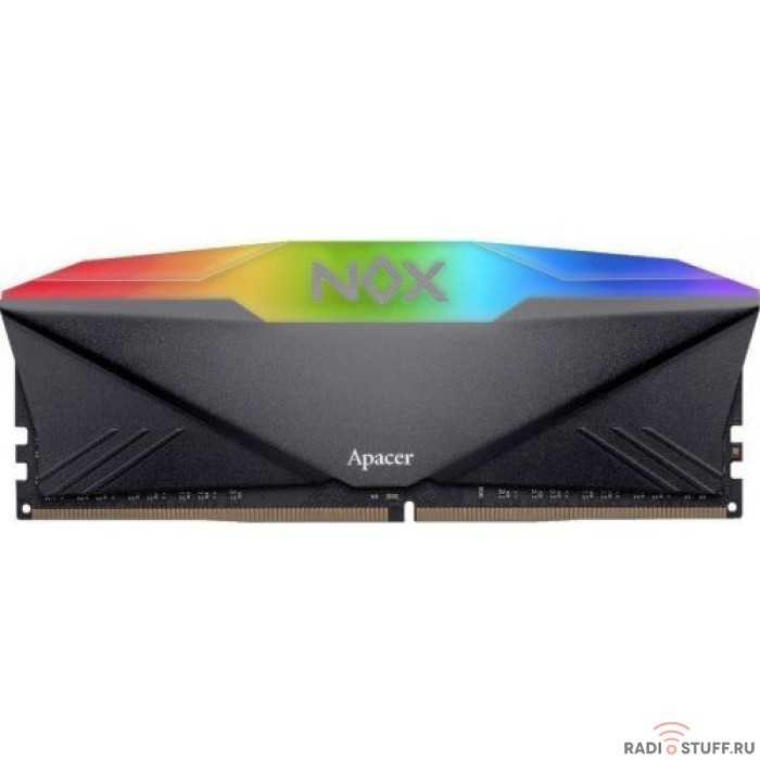 Apacer DDR4 DIMM 16GB AH4U16G32C28YNBAA-1 C4-25600, 3200MHz, CL16, NOX RGB Series