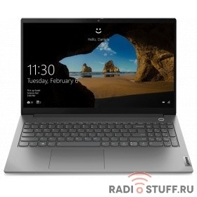 Lenovo ThinkBook 15-ITL [20VE00UCRU] Mineral Grey 15.6" {FHD i5-1135G7/8Gb sold+1slot/256Gb SSD/W11Pro}